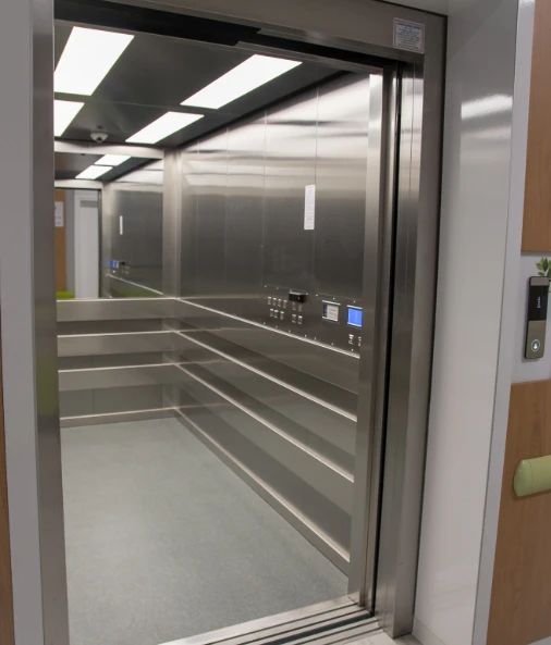 Hospital elevator view 3