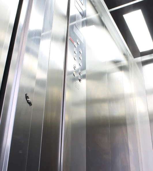 Hospital elevator view 4