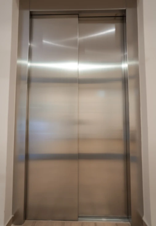 Hospital elevator view 6