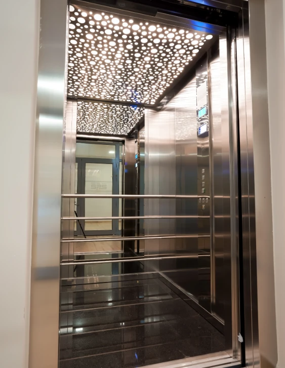 Hospital elevator view 7