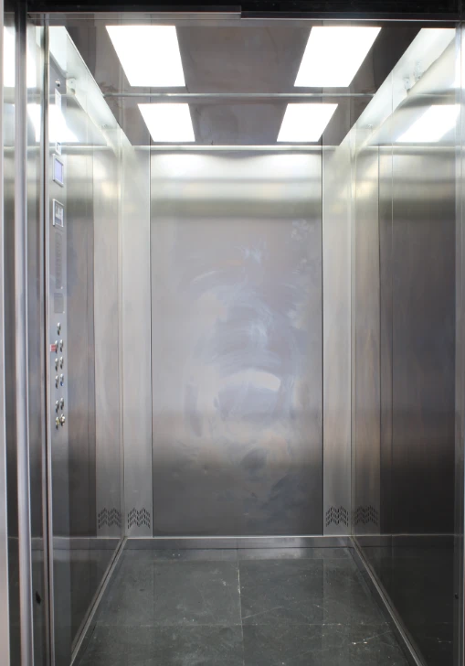 Hospital elevator view 8