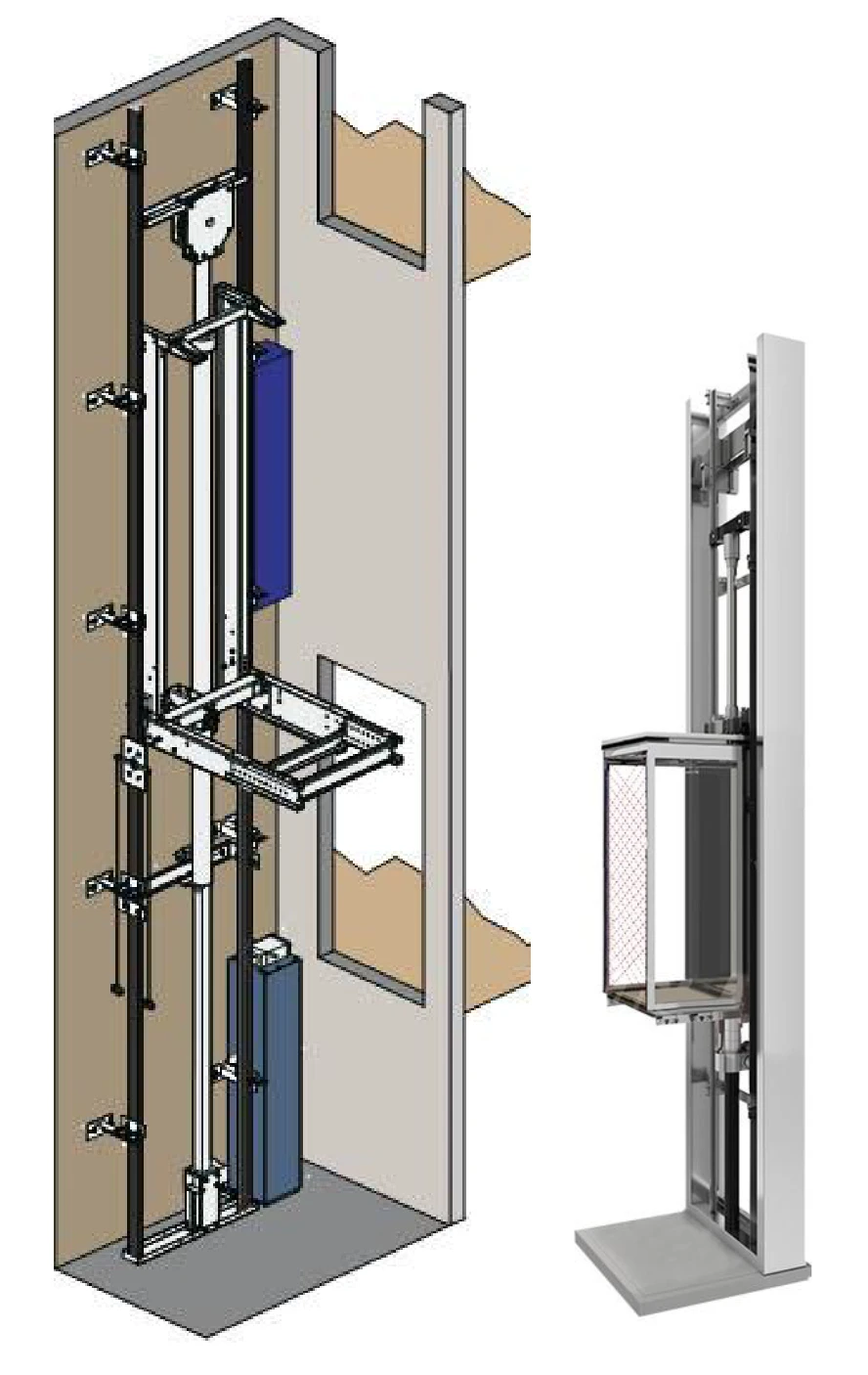 Home elevator scheme