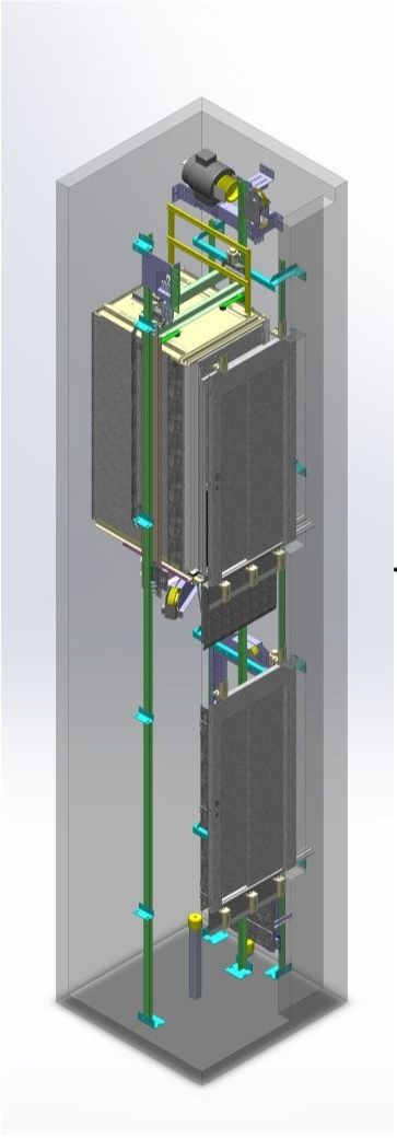 MRL Elevator scheme